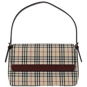 Burberry Beige Burberry Check Handbag 186955